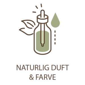 naturlig duft og farve
