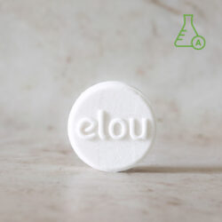 elou shampoo bar clean coconut med a-kolben
