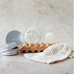 shampoo bar sæt elou healing hemp