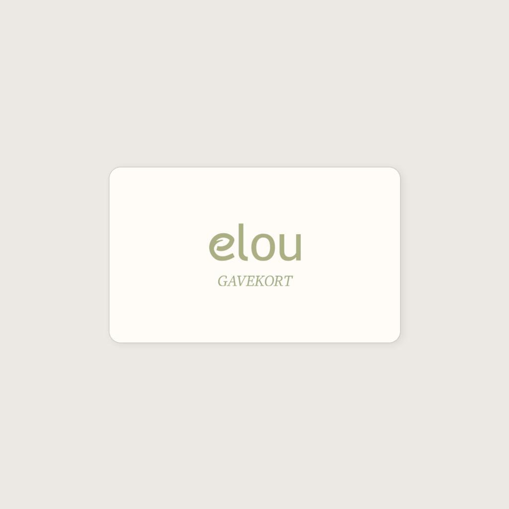 gavekort til elou