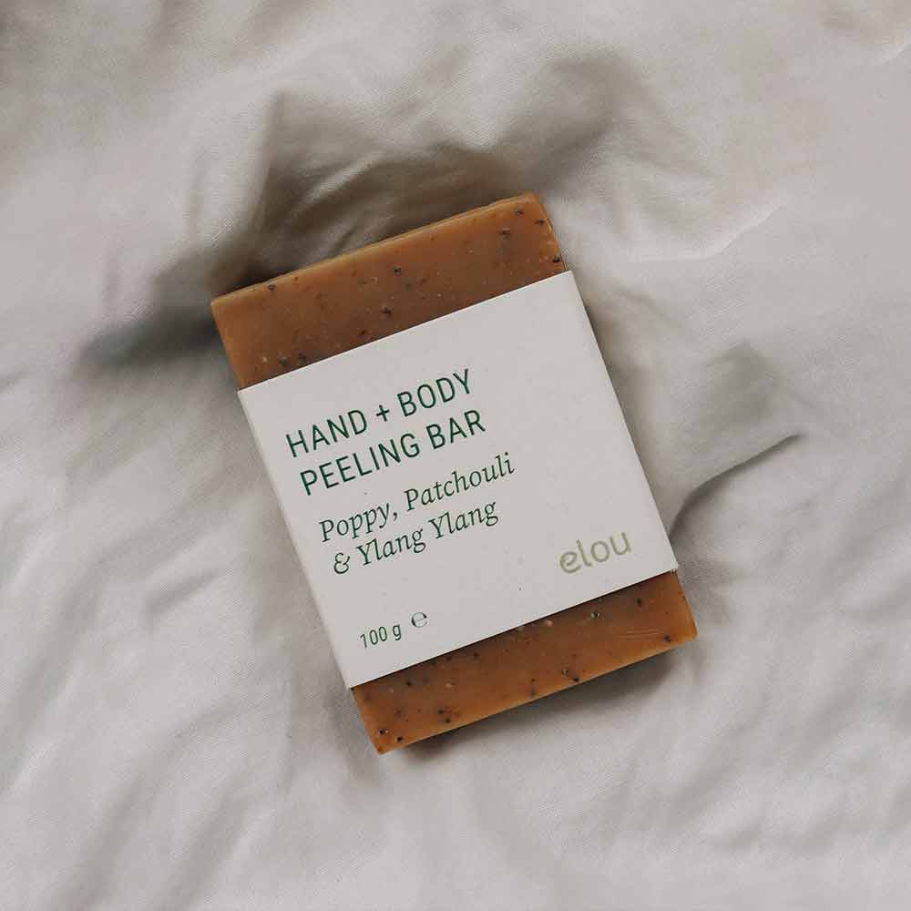 scrub sæbebar poppy